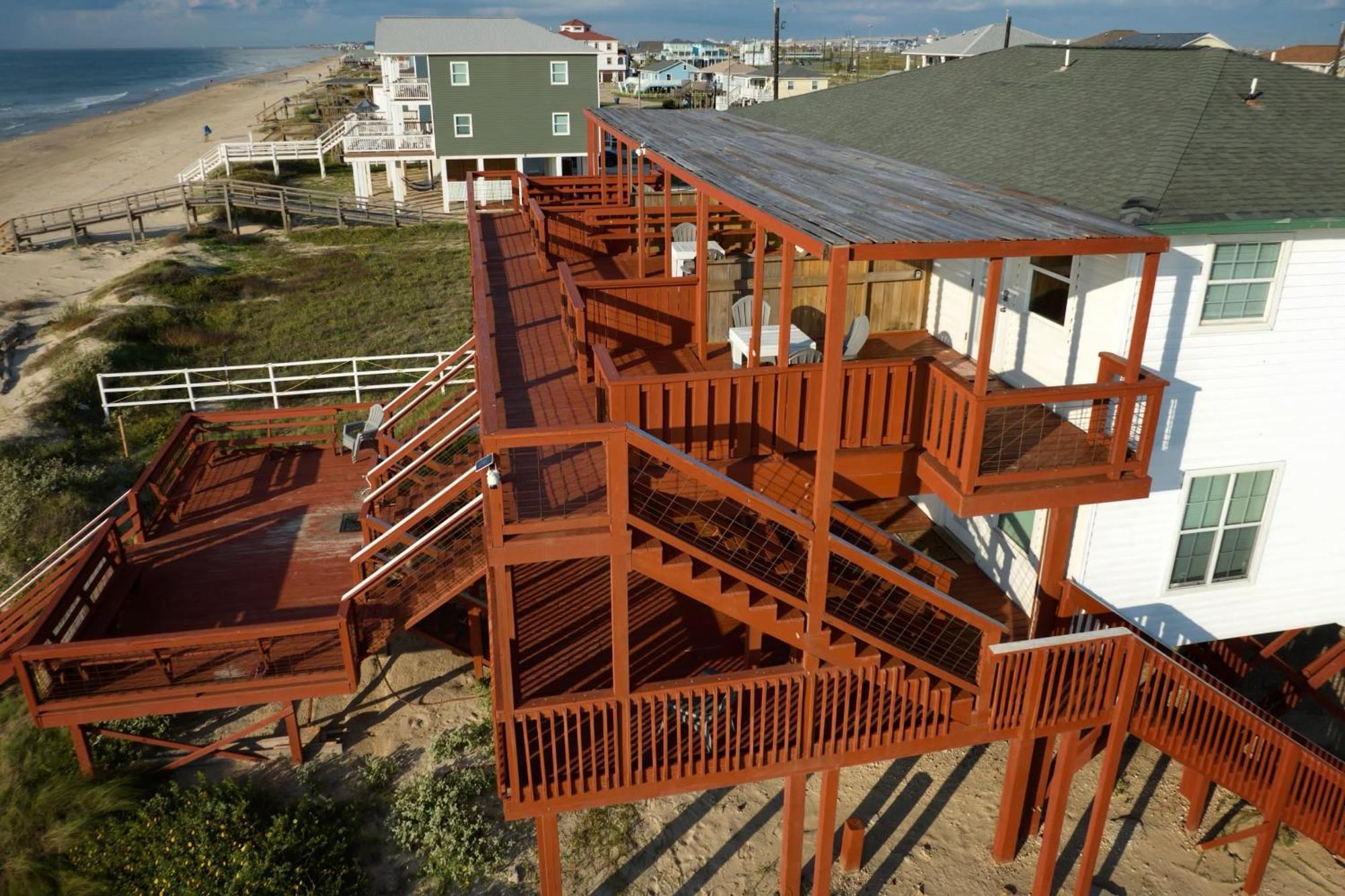 Villa Unobstructed Oceanfront Sand Dollar Unit 7 Beach Pad! Surfside Beach Exterior foto